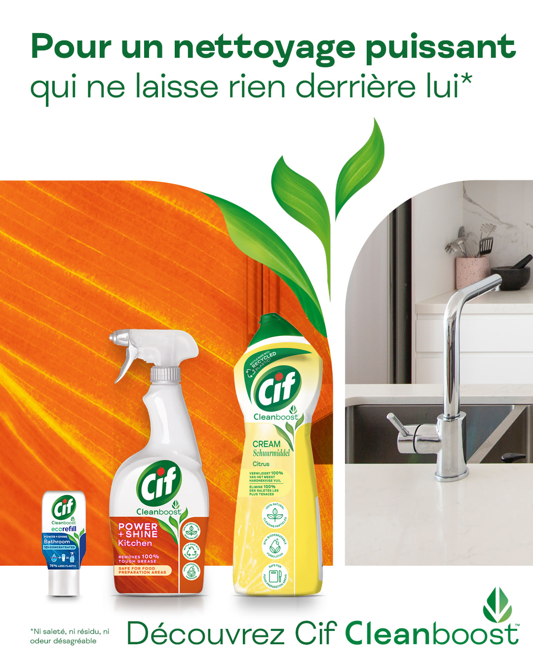 Présentation de Cif Cleanboost